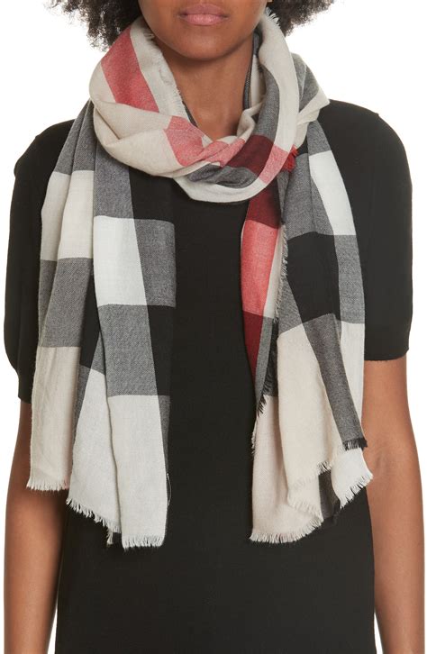 burberry scarf women red|burberry scarf women's nordstrom.